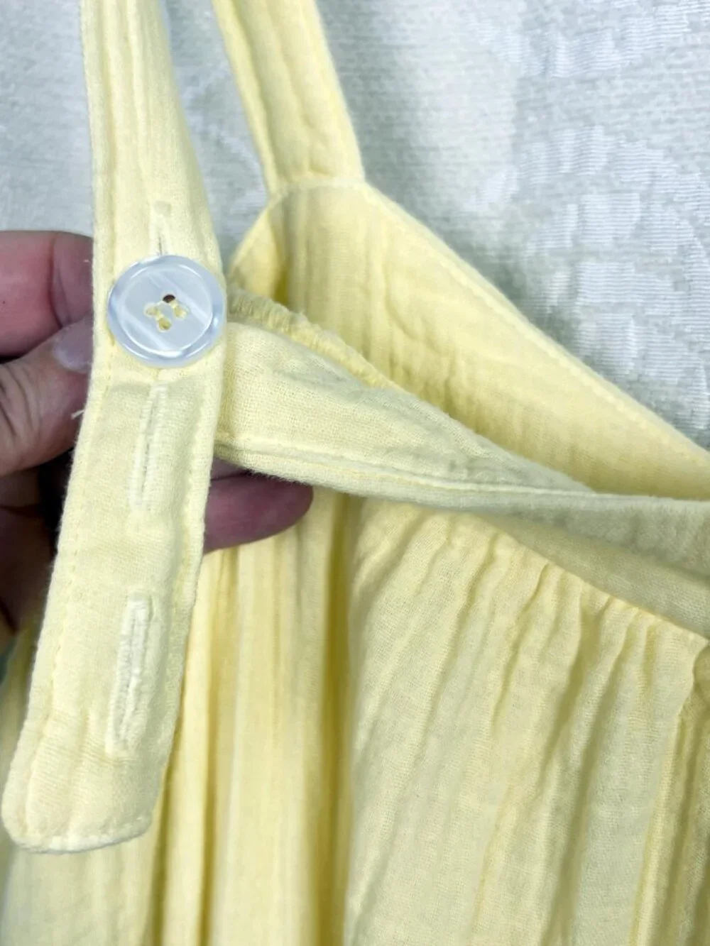 Electric & Rose Addison Sleeveless Tiered Midi Dress colorful ombre sundress M - Picture 6 of 9